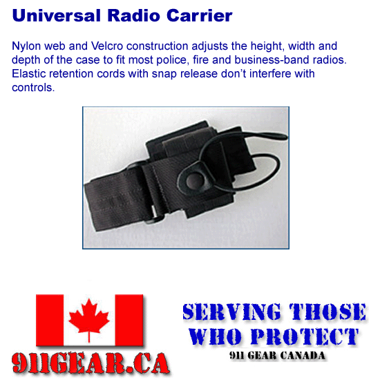 Universal Radio Holders 911 Tactical Gear