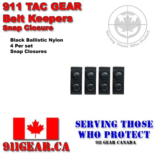 Duty Belt Keepers - 911 Tactical Gear
