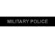 Subdued MILITARY POLICE Silicone Note Page Band