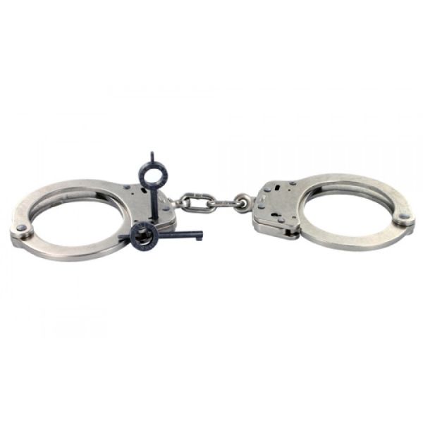 Smith and Wesson 100 Nickel Handcuffs
