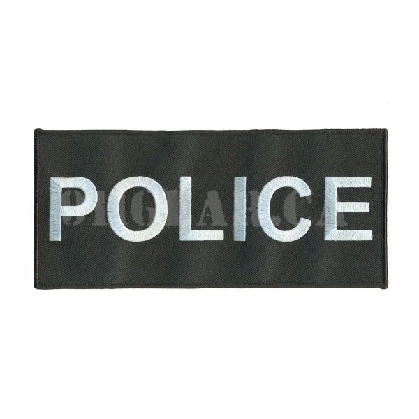 Embroidered POLICE Patch - 9