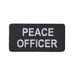 PEACE OFFICER  Patch 
