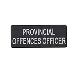 PROVINCIAL OFFENCES OFFICER Patch 10
