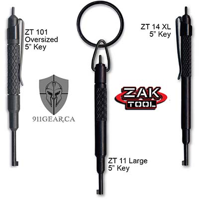 Zak Handcuff Key Models - Updated April 23, 2023