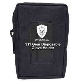 Our upgraded 911gear.ca disposable glove holder