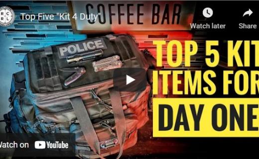 Top Five "Kit 4 Duty" - Real Cops Reel Life - Youtube channel
