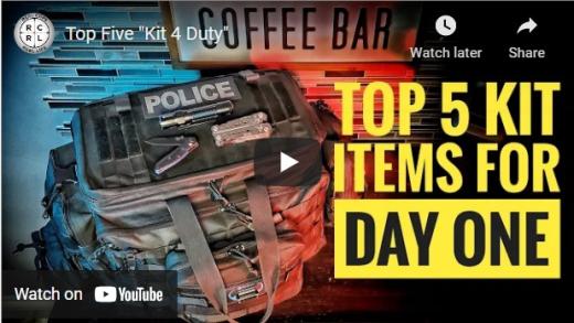 Top Five "Kit 4 Duty" - Real Cops Reel Life - Youtube channel