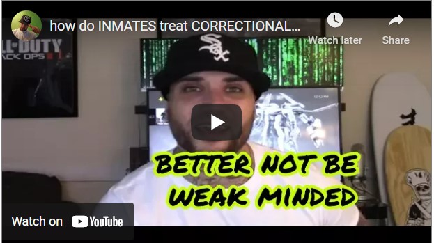 How do Inmates treat Correctional Officers